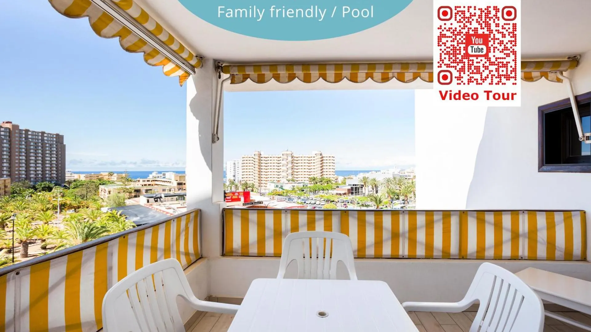 Go2Tenerife Apart'Marino Pool & Beach At 5 Min 阿罗纳